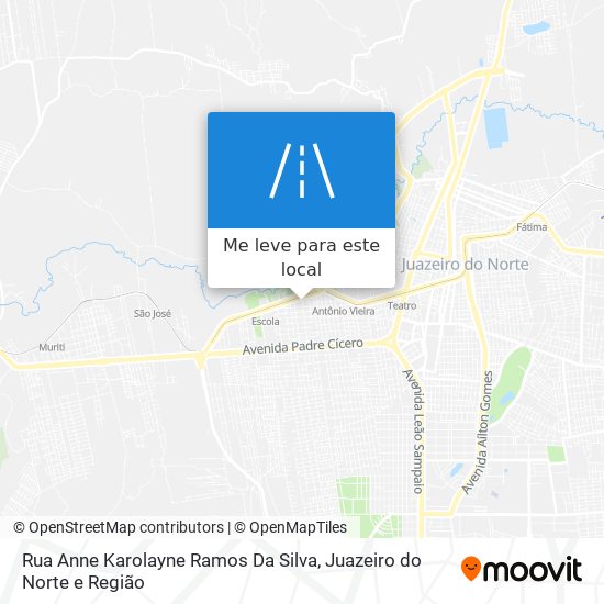 Rua Anne Karolayne Ramos Da Silva mapa