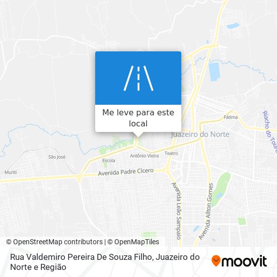 Rua Valdemiro Pereira De Souza Filho mapa