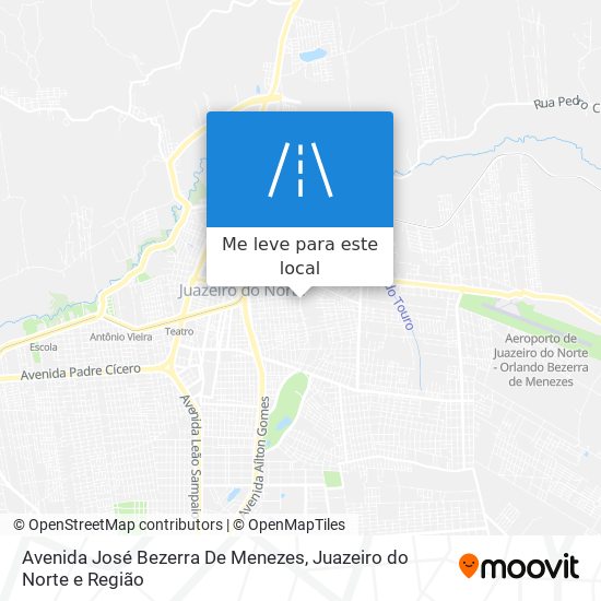 Avenida José Bezerra De Menezes mapa