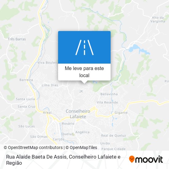 Rua Alaíde Baeta De Assis mapa