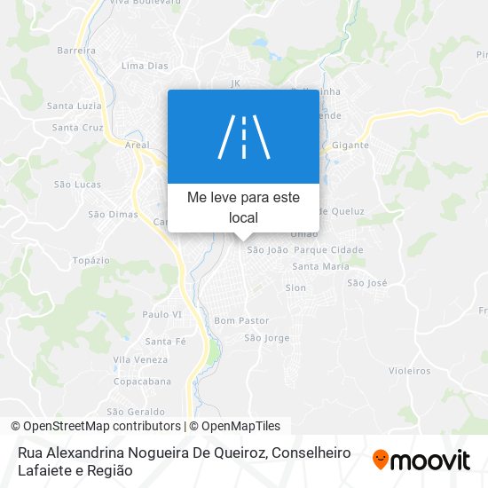 Rua Alexandrina Nogueira De Queiroz mapa