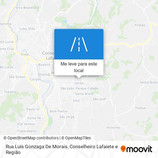 Rua Luís Gonzaga De Morais mapa