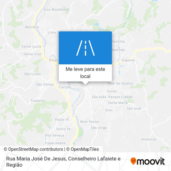 Rua Maria José De Jesus mapa