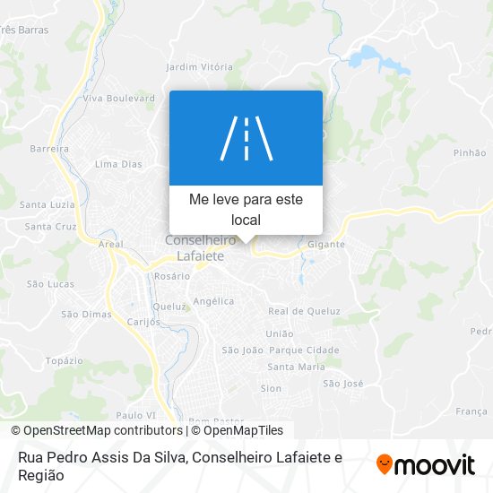 Rua Pedro Assis Da Silva mapa