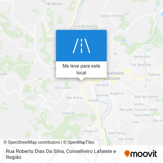 Rua Roberto Dias Da Silva mapa