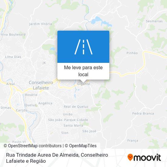 Rua Trindade Aurea De Almeida mapa