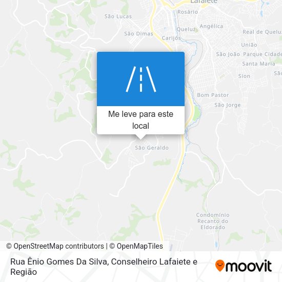 Rua Ênio Gomes Da Silva mapa