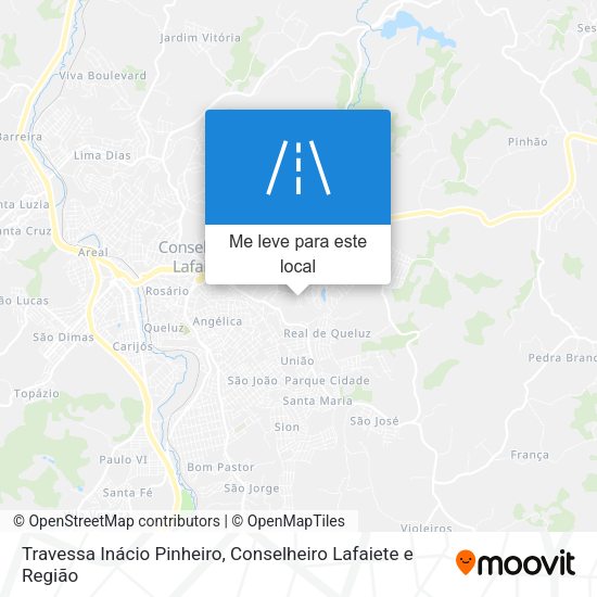 Travessa Inácio Pinheiro mapa