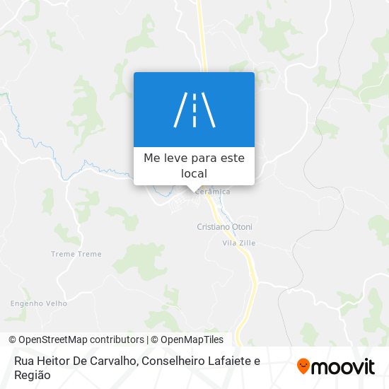 Rua Heitor De Carvalho mapa