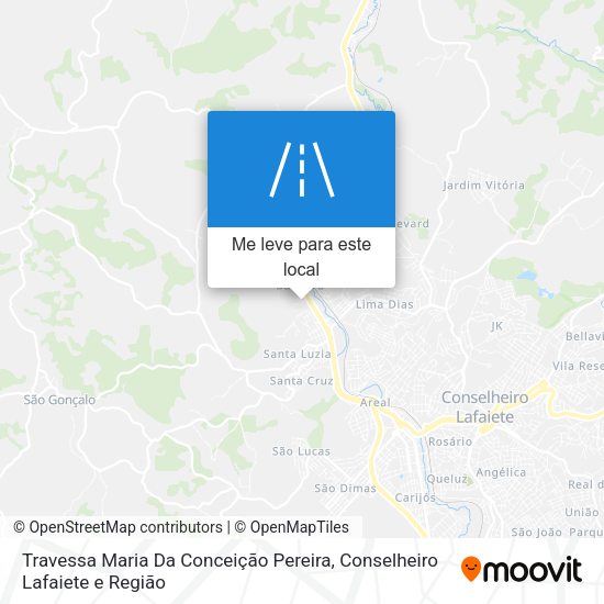 Travessa Maria Da Conceição Pereira mapa