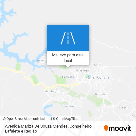 Avenida Mariza De Souza Mendes mapa