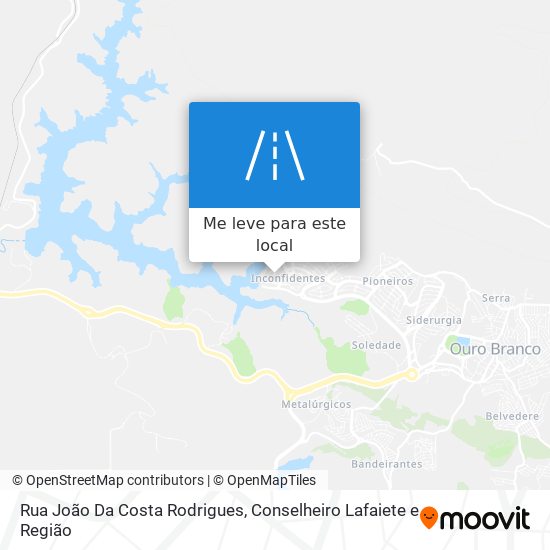 Rua João Da Costa Rodrigues mapa