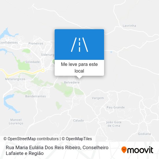 Rua Maria Eulália Dos Reis Ribeiro mapa