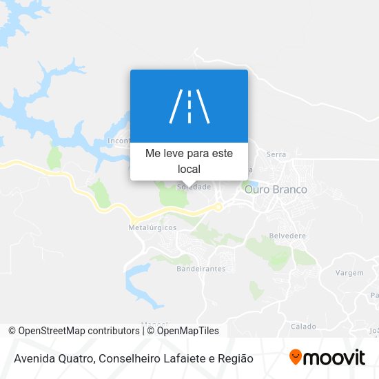 Avenida Quatro mapa