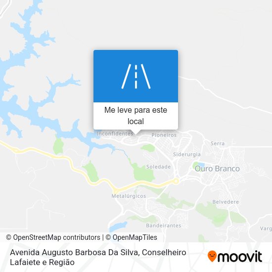 Avenida Augusto Barbosa Da Silva mapa