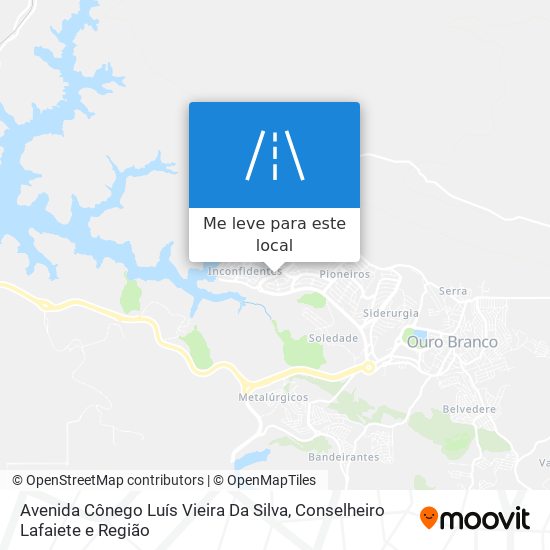 Avenida Cônego Luís Vieira Da Silva mapa