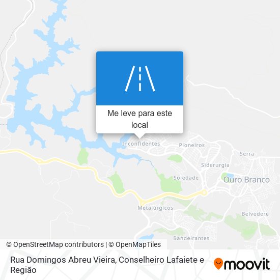 Rua Domingos Abreu Vieira mapa