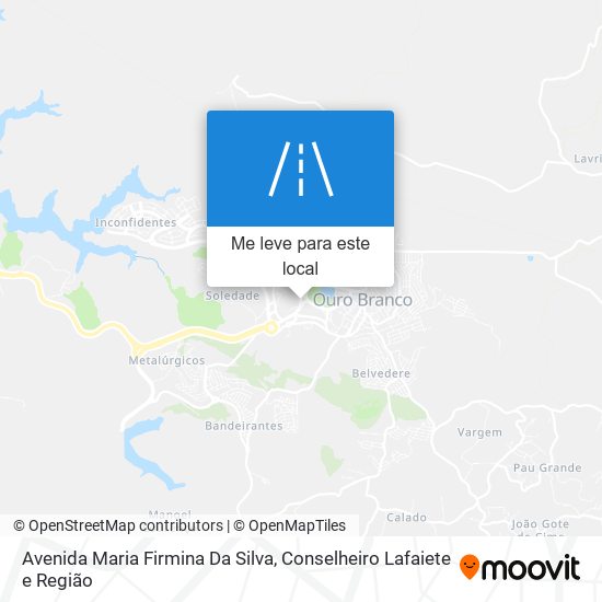 Avenida Maria Firmina Da Silva mapa