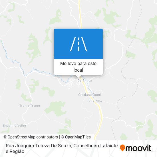 Rua Joaquim Tereza De Souza mapa