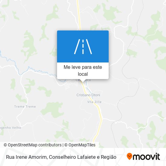 Rua Irene Amorim mapa