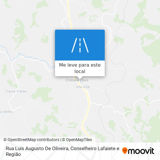 Rua Luis Augusto De Oliveira mapa