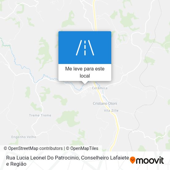Rua Lucia Leonel Do Patrocinio mapa