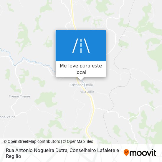 Rua Antonio Nogueira Dutra mapa