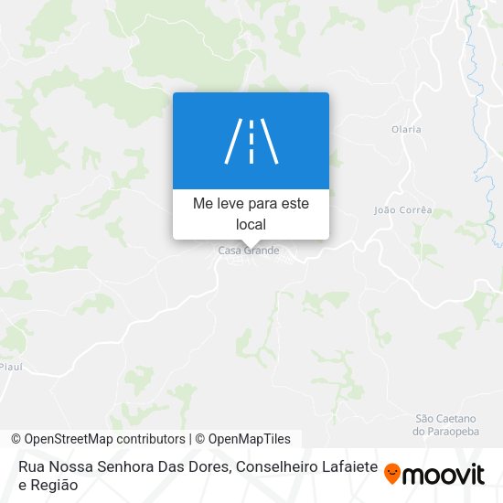 Rua Nossa Senhora Das Dores mapa