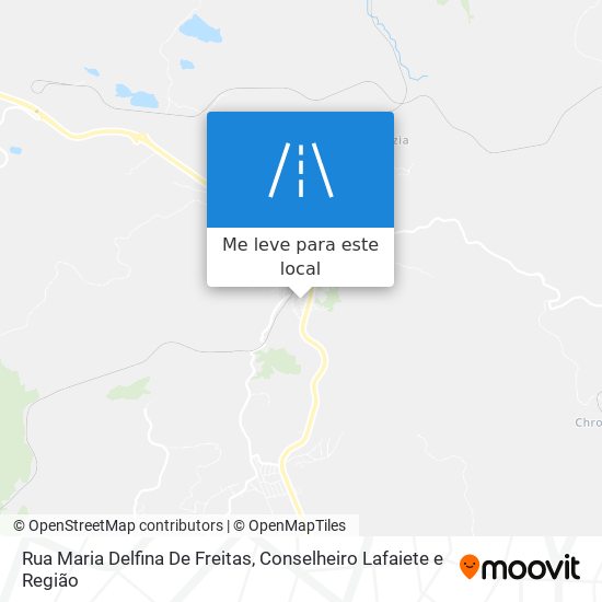 Rua Maria Delfina De Freitas mapa