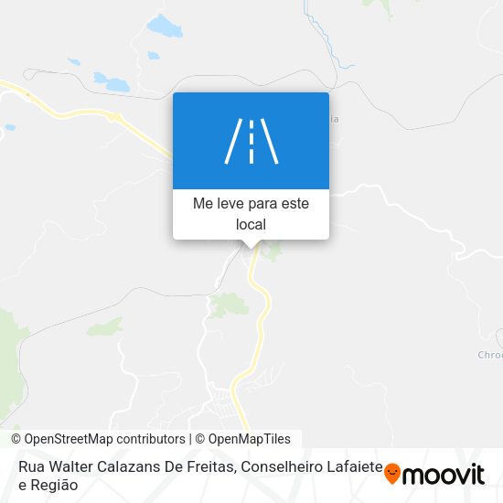 Rua Walter Calazans De Freitas mapa