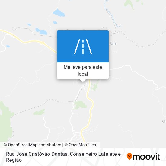 Rua José Cristóvão Dantas mapa