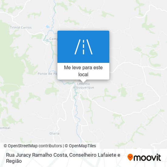 Rua Juracy Ramalho Costa mapa