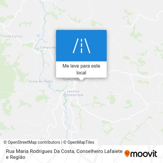 Rua Maria Rodrigues Da Costa mapa