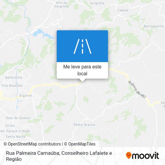 Rua Palmeira Carnaúba mapa