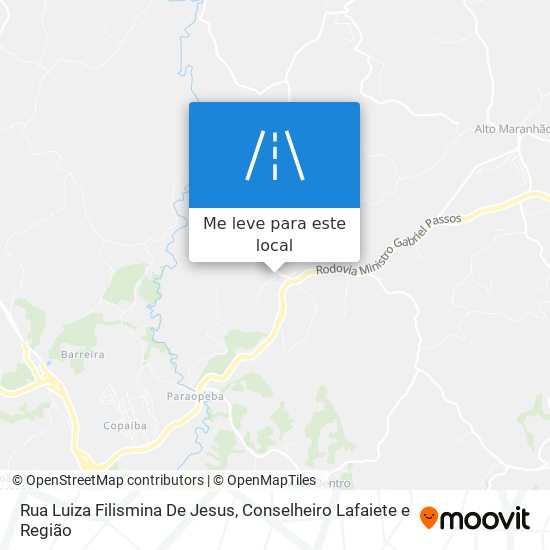 Rua Luiza Filismina De Jesus mapa