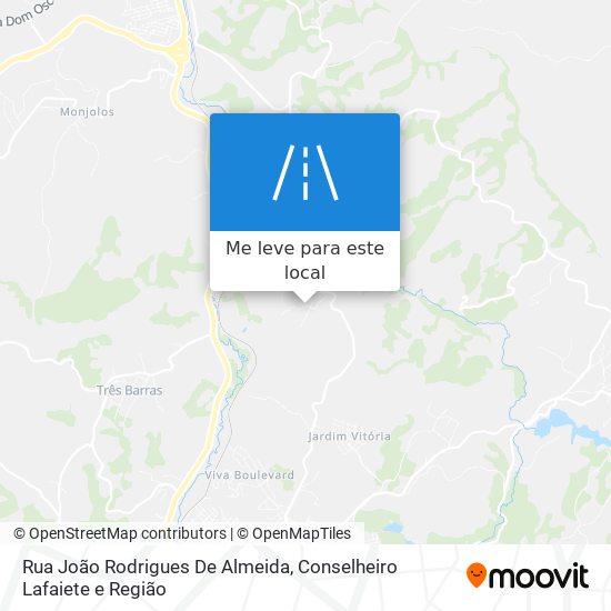 Rua João Rodrigues De Almeida mapa
