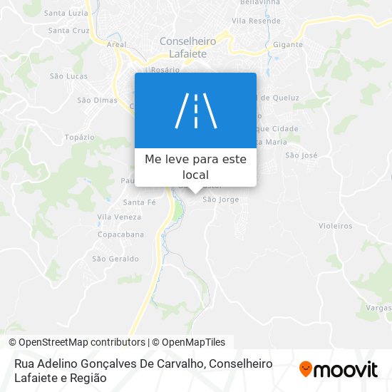 Rua Adelino Gonçalves De Carvalho mapa
