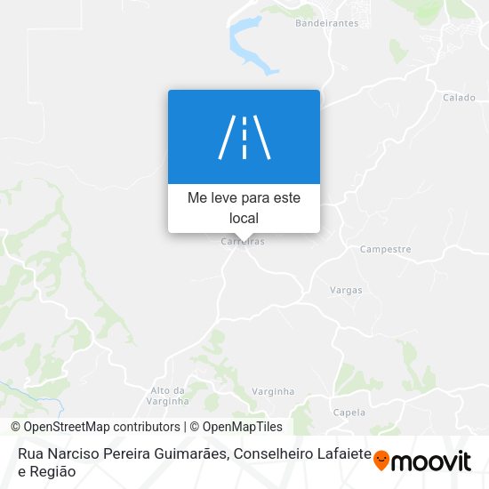 Rua Narciso Pereira Guimarães mapa