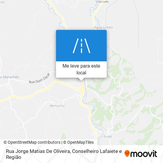 Rua Jorge Matias De Oliveira mapa