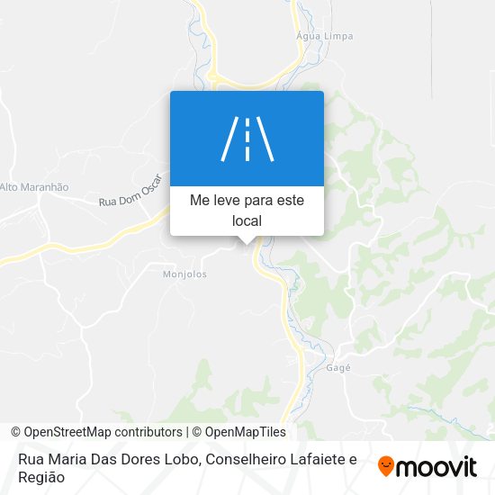 Rua Maria Das Dores Lobo mapa