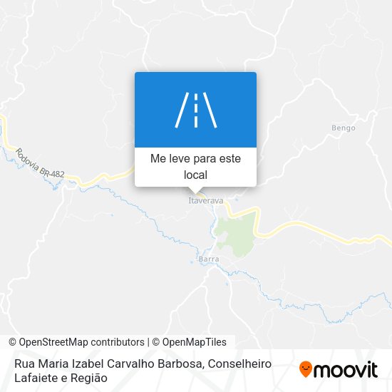 Rua Maria Izabel Carvalho Barbosa mapa