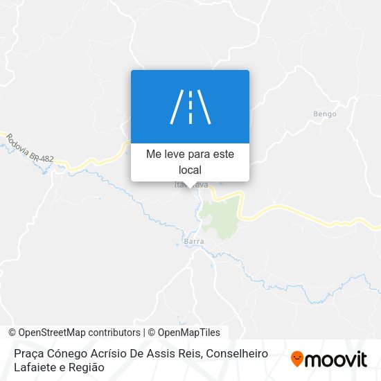 Praça Cónego Acrísio De Assis Reis mapa