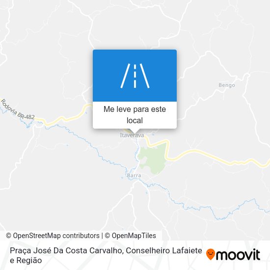 Praça José Da Costa Carvalho mapa