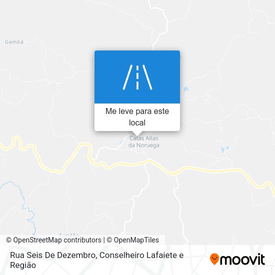 Rua Seis De Dezembro mapa