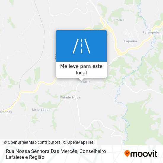 Rua Nossa Senhora Das Mercês mapa