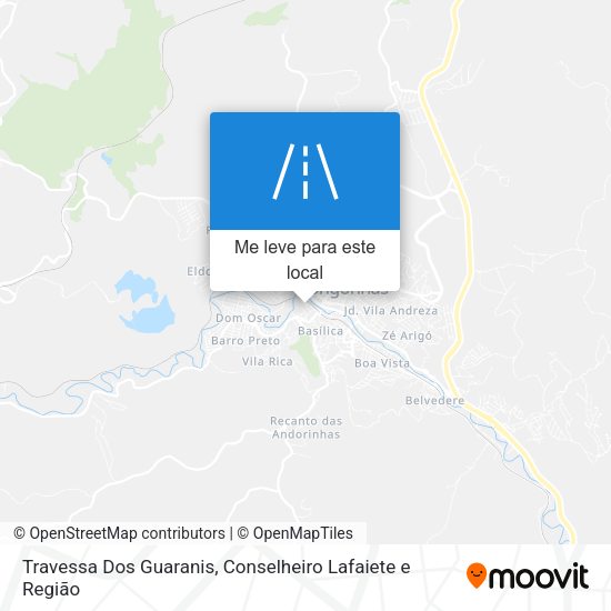 Travessa Dos Guaranis mapa