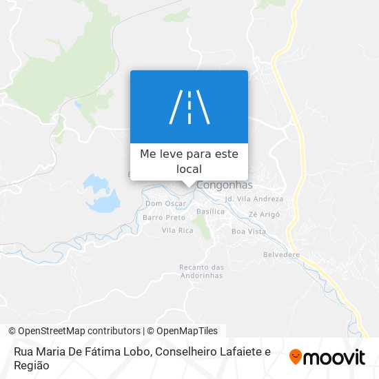 Rua Maria De Fátima Lobo mapa