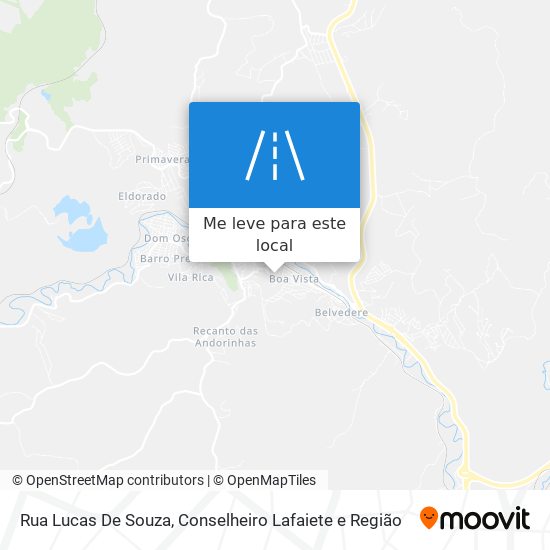 Rua Lucas De Souza mapa