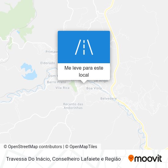 Travessa Do Inácio mapa