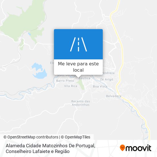 Alameda Cidade Matozinhos De Portugal mapa